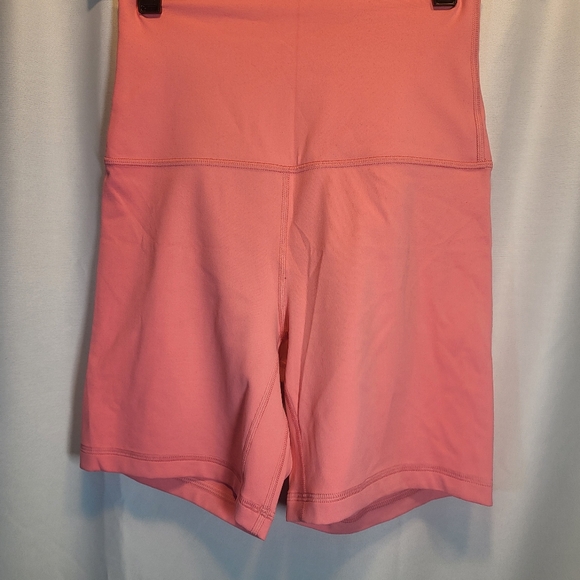 CRZ YOGA Brushed Naked Feeling Biker Shorts High Waist, small, Raspberry Sbt NWT - Picture 4 of 7
